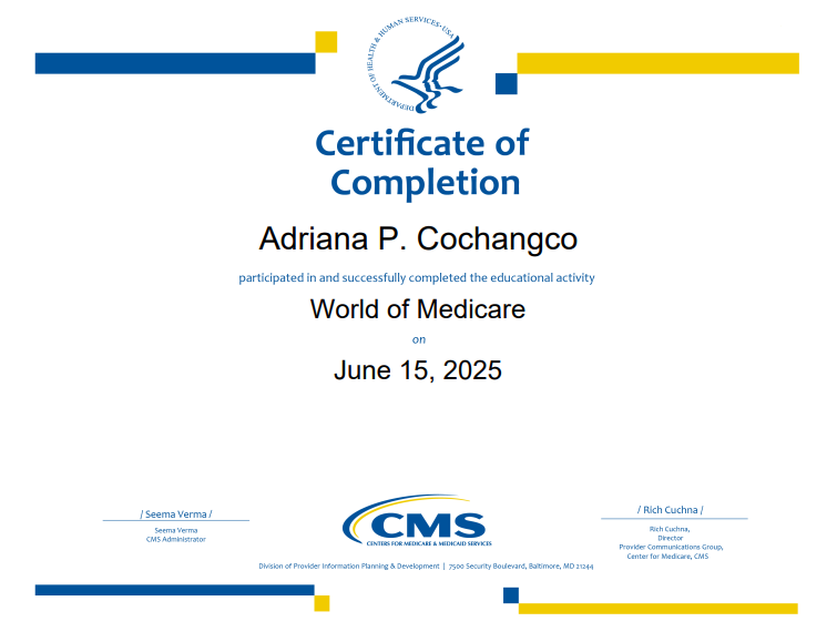 World of Medicare_ CMS Certificate