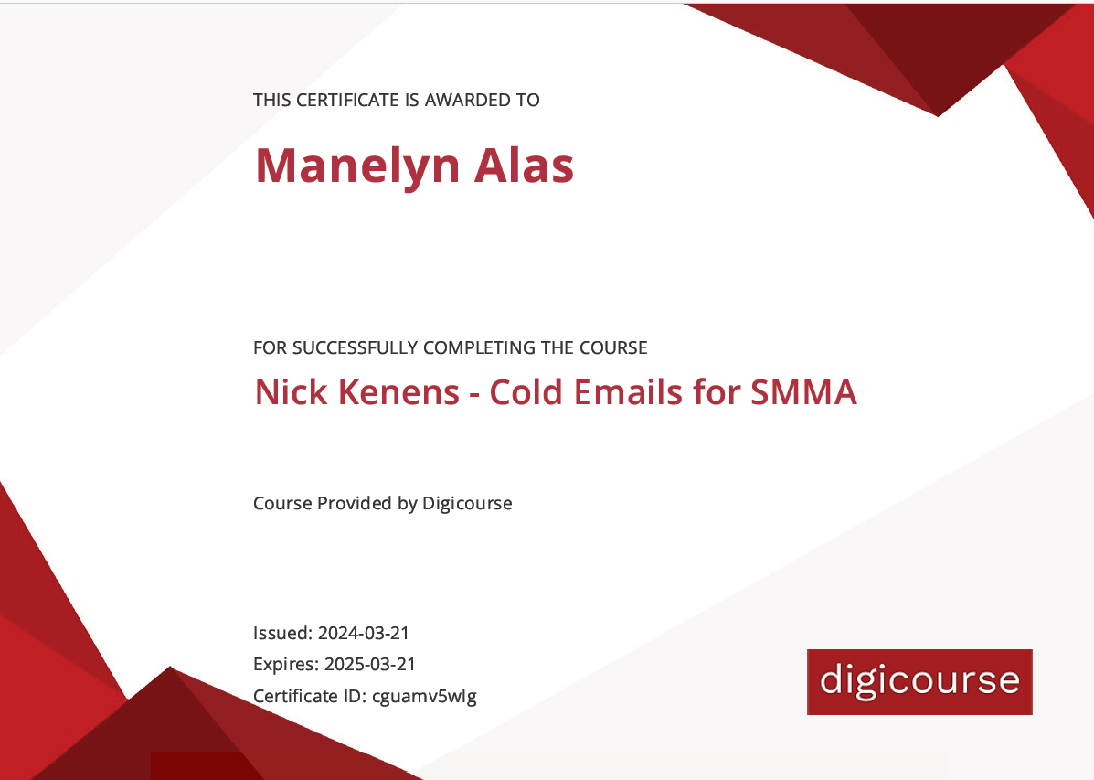 COLD EMAILS FOR SMMA