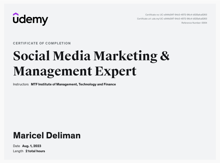Social Media Marketing