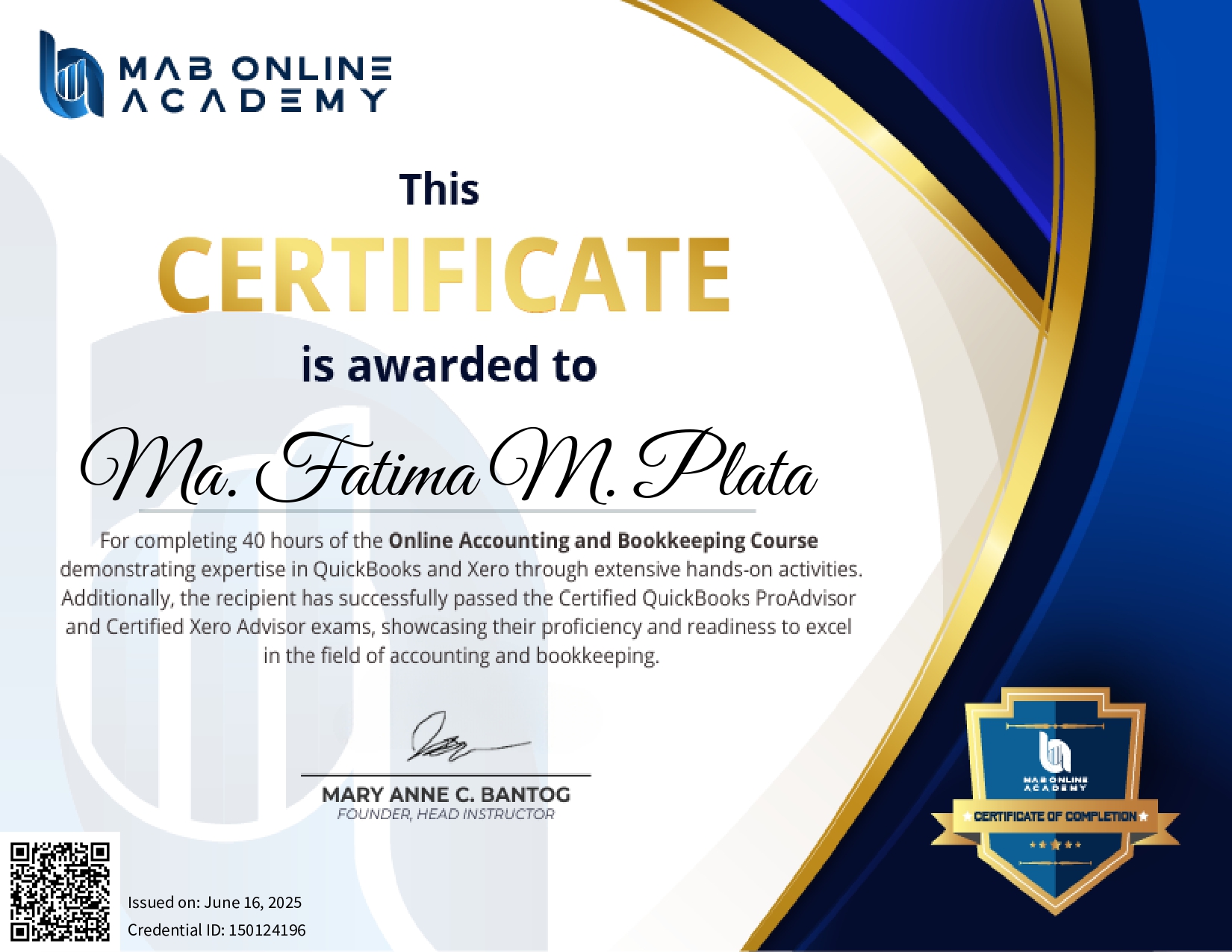 Online Accounting and Bookkeeping Course