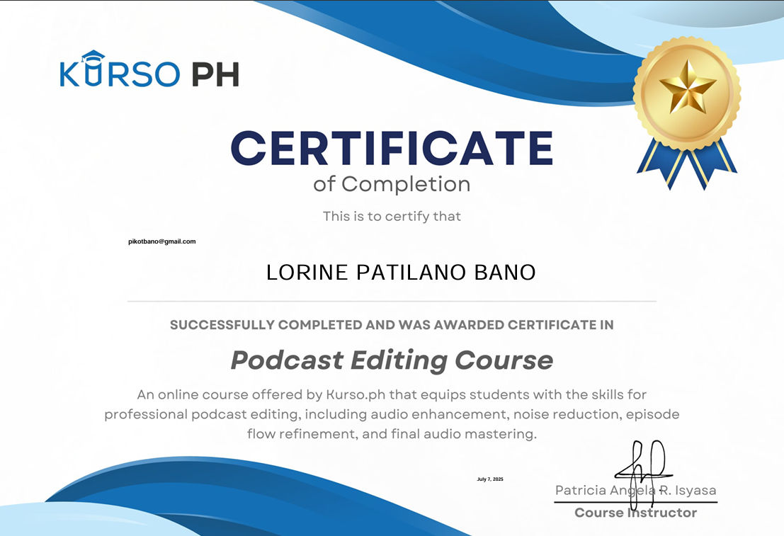 Podcast Editing Course