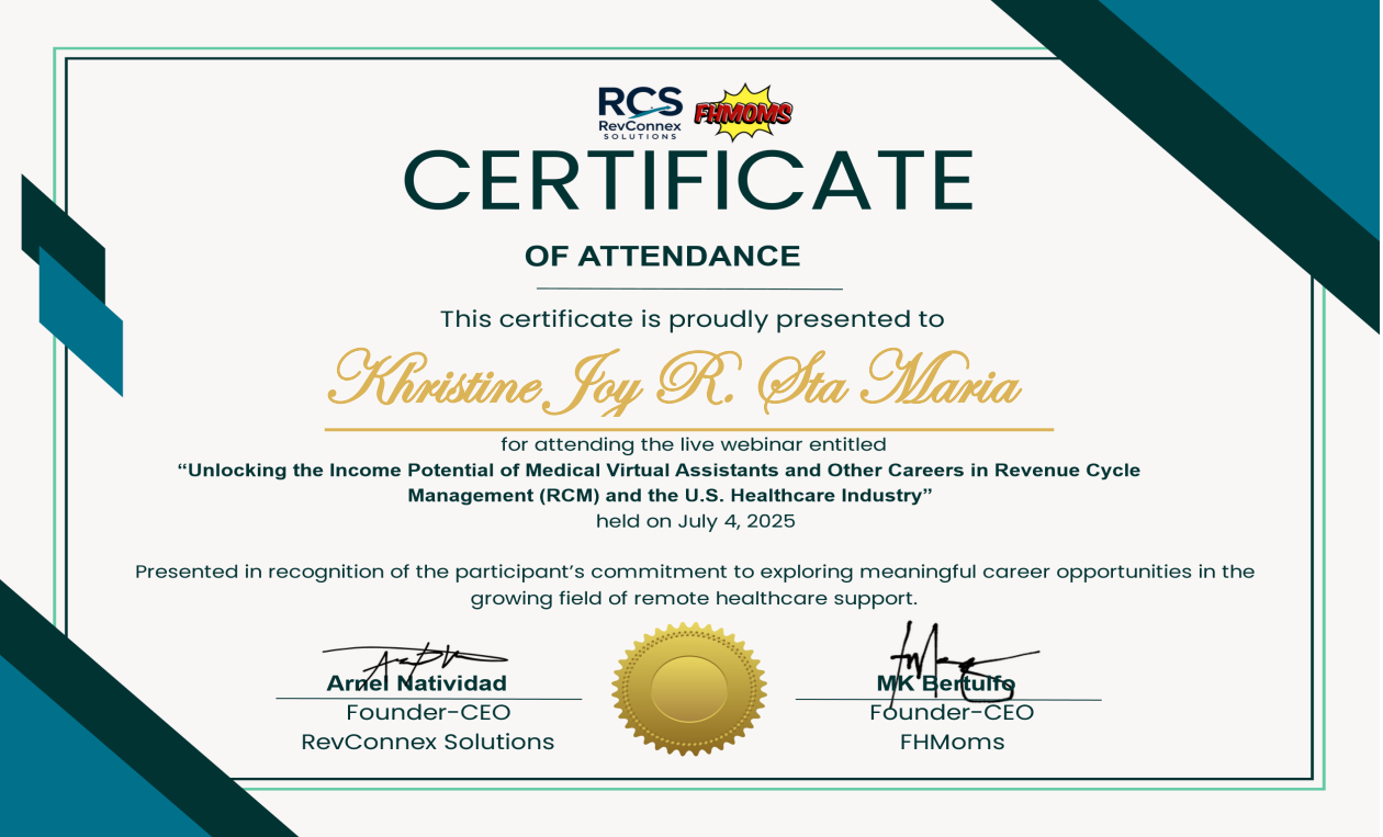 Unlocking the Income Potential of Medical Virtual Assistants and Other Careers in Revenue Cycle Management (RCM) and the U. S. Healthcare Industry