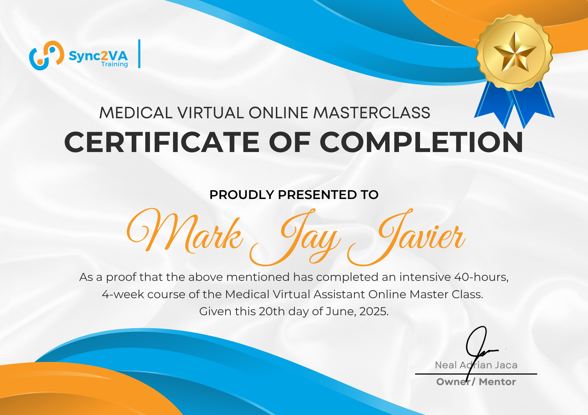 Certified Medical Virtual Assistant