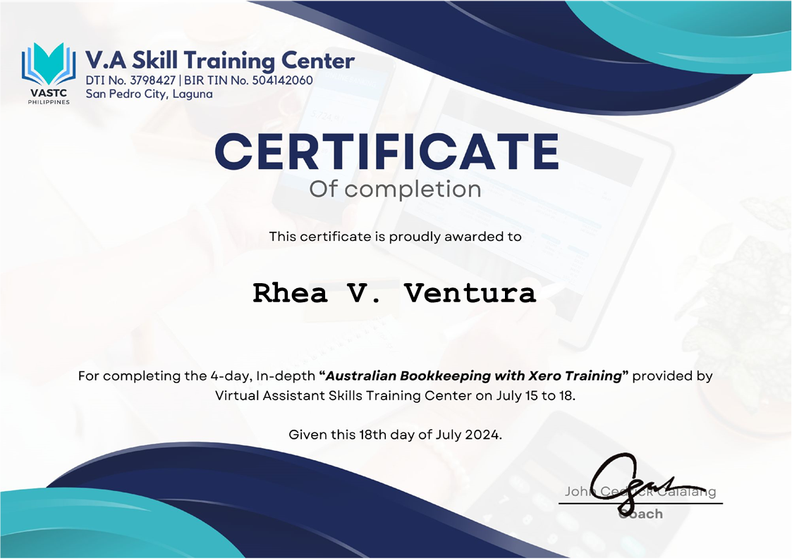 Australian Bookkeeping with Xero Training