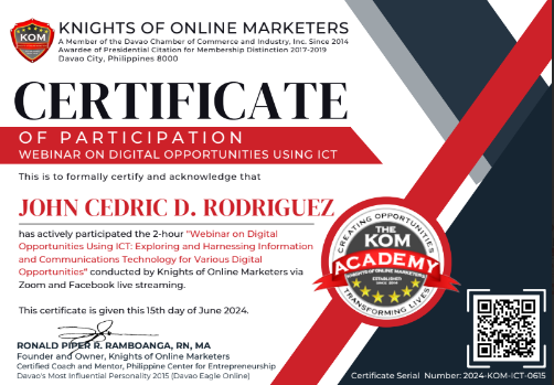 Digital Opportunities Using ICT