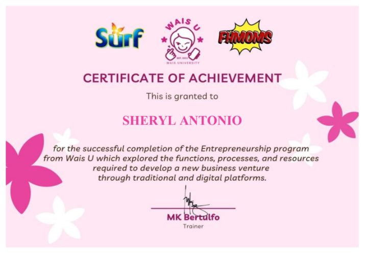 Certificate of Achievement
