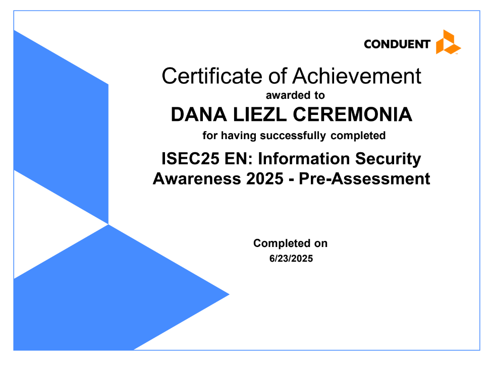 ISEC25 EN_Information Security Awareness 2025