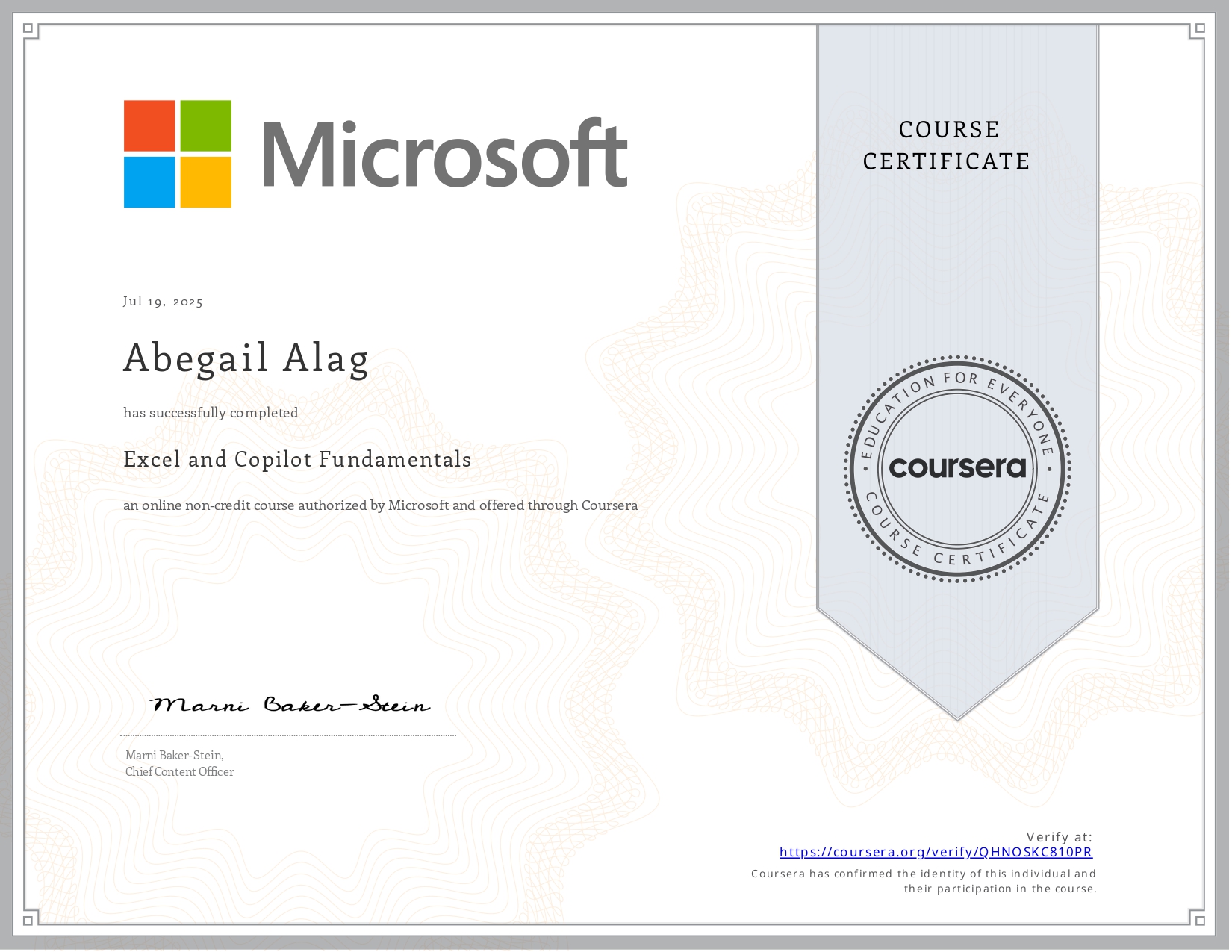 Excel and Copilot Fundamentals