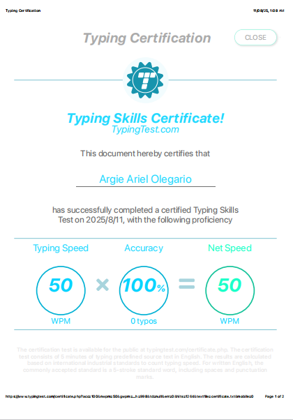 Typing Test