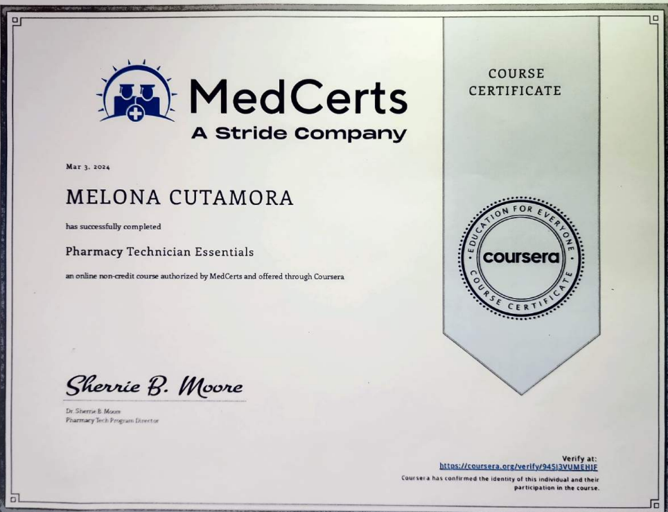 Pharmacy Technician Essentials