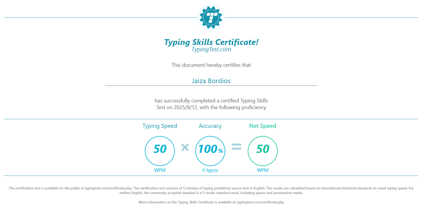 Typing Test