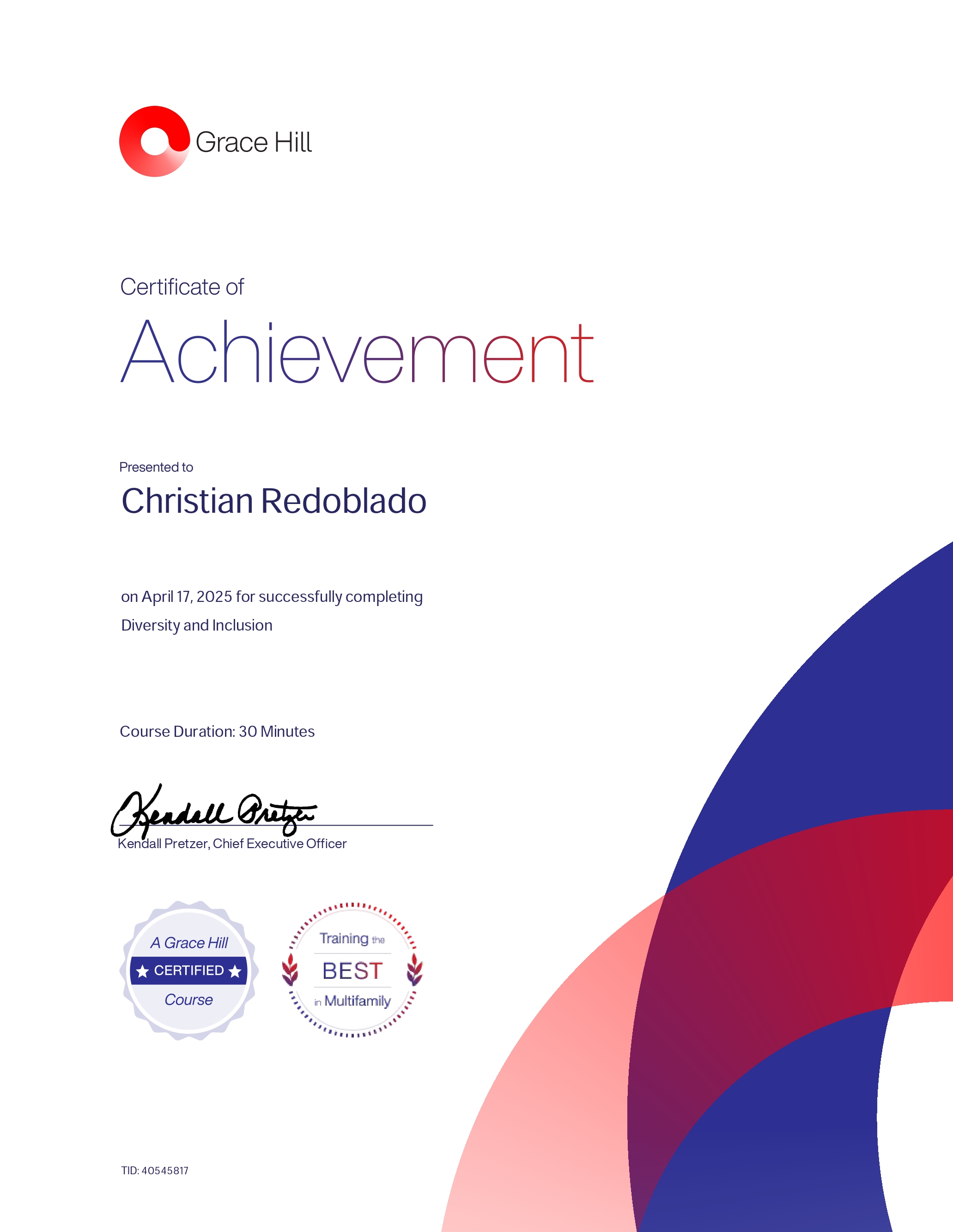 Diversity and Inclusion