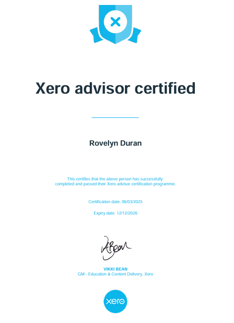 Xero ProAdvisor