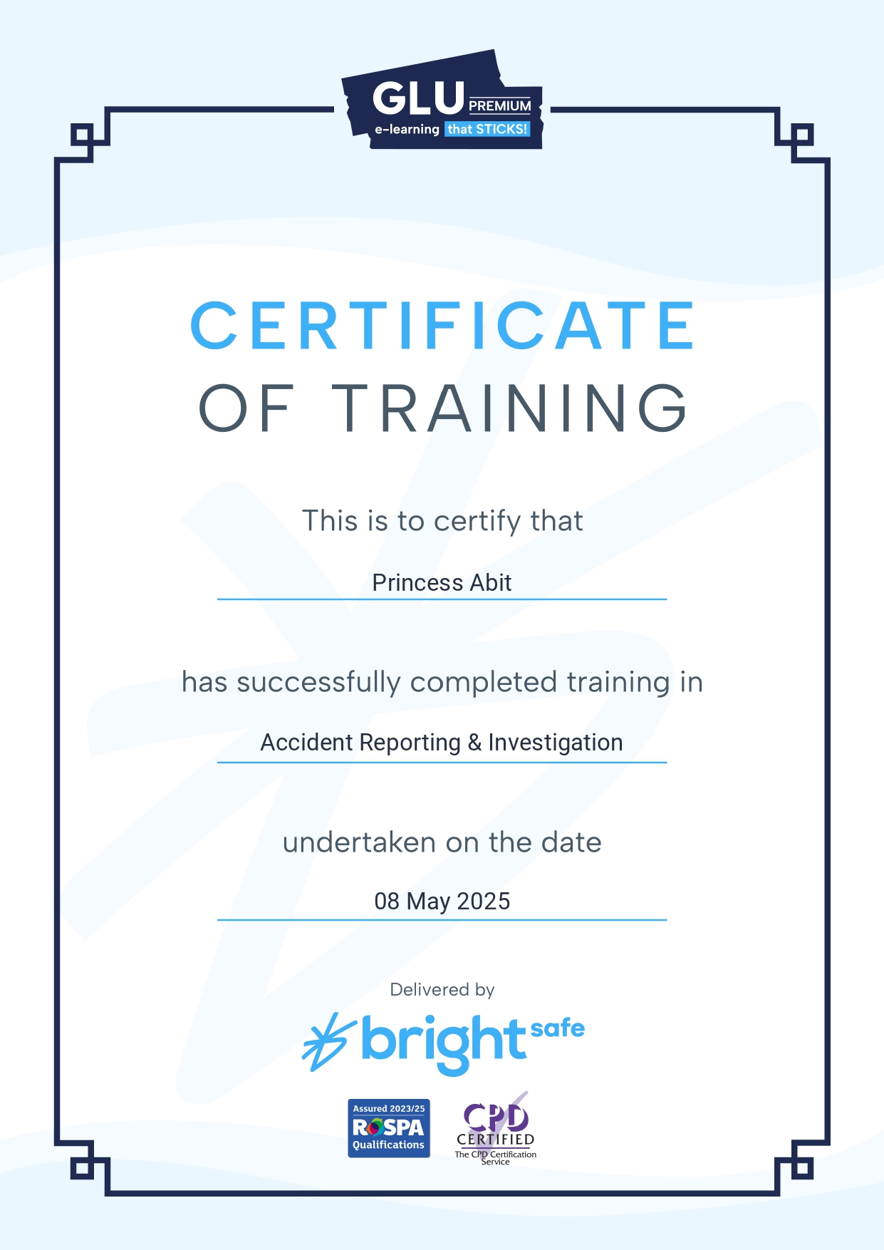 Accident Reporting & Investigation