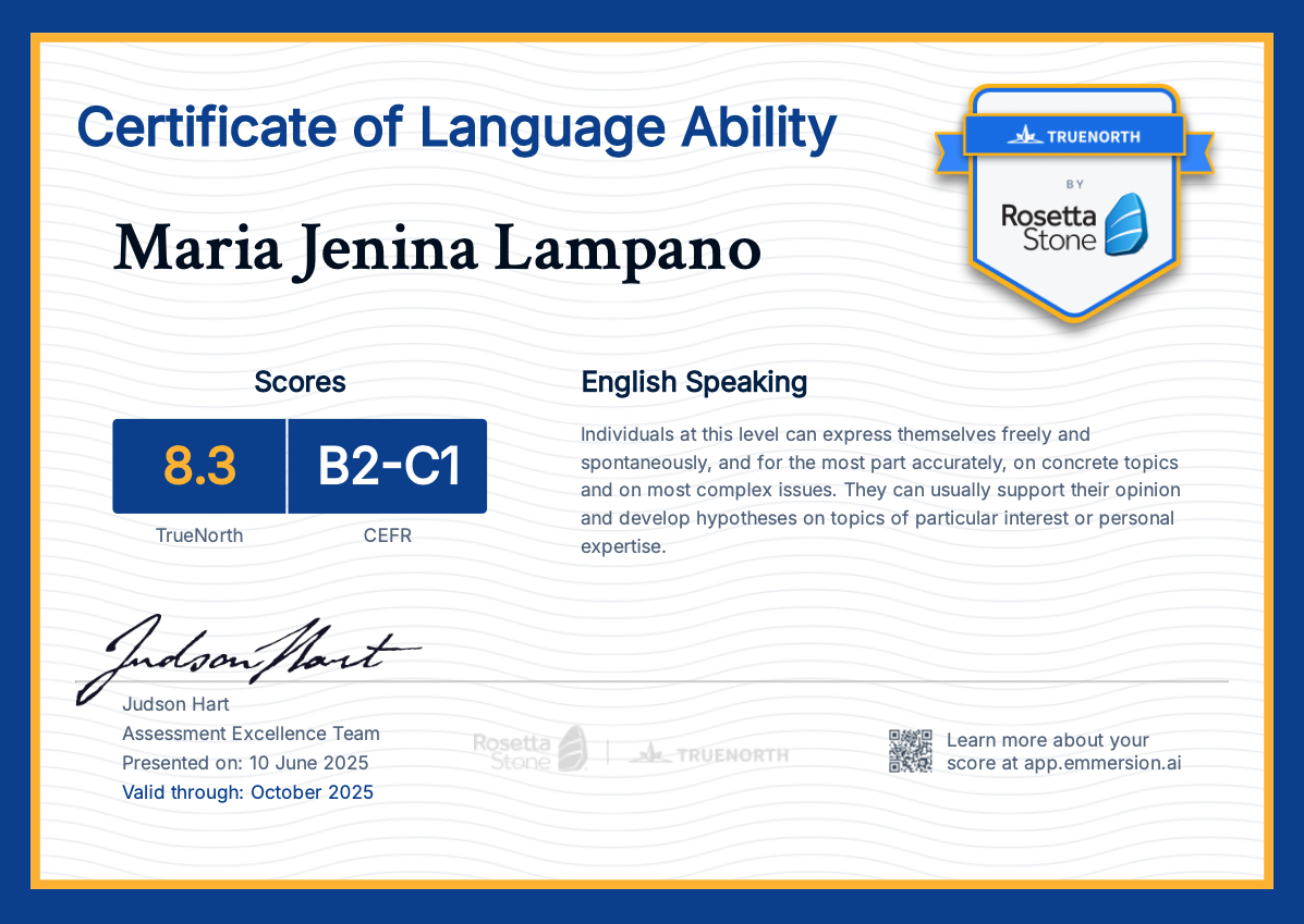 Language Certification