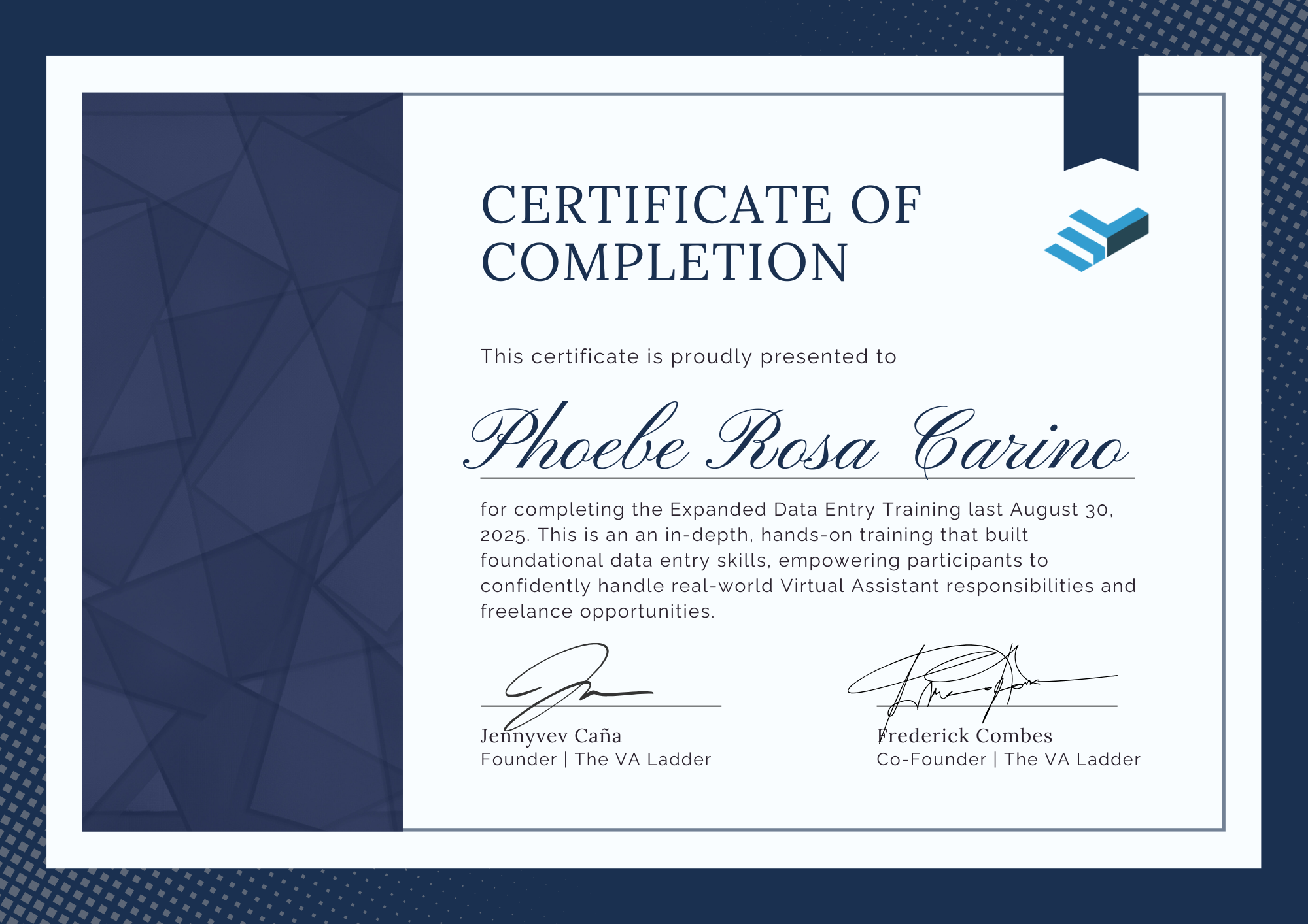 EXPANDED DATA ENTRY TRAINING