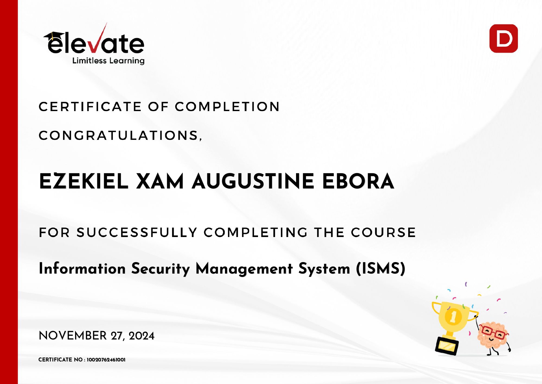 Information Security Management System