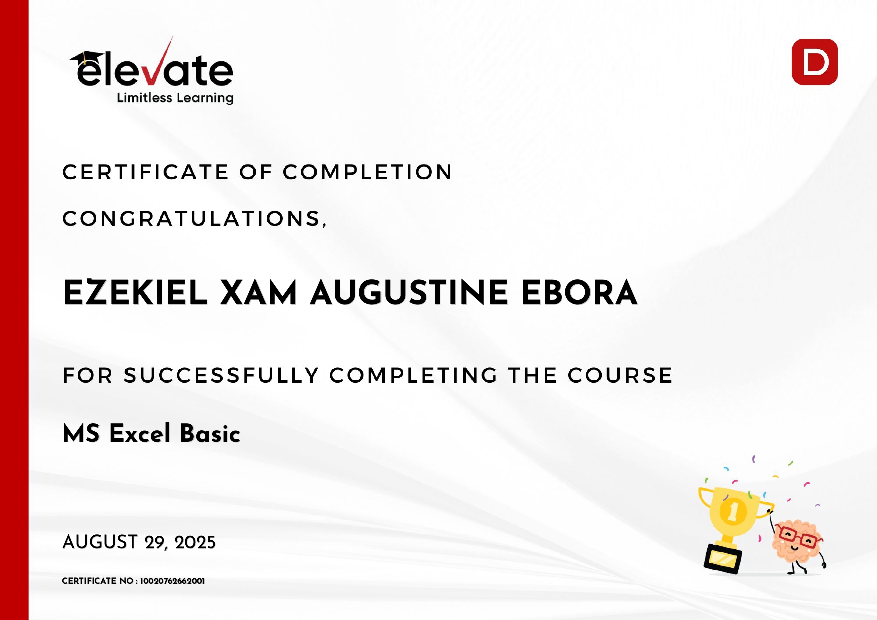 MS Excel Basic