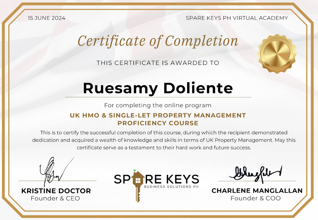 Property Management Training (UK)