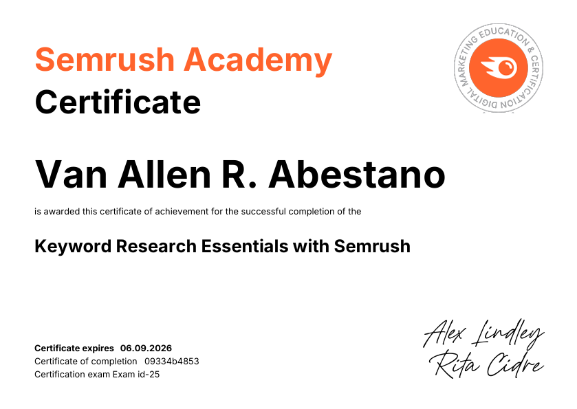 Keyword Research Essentials with Semrush
