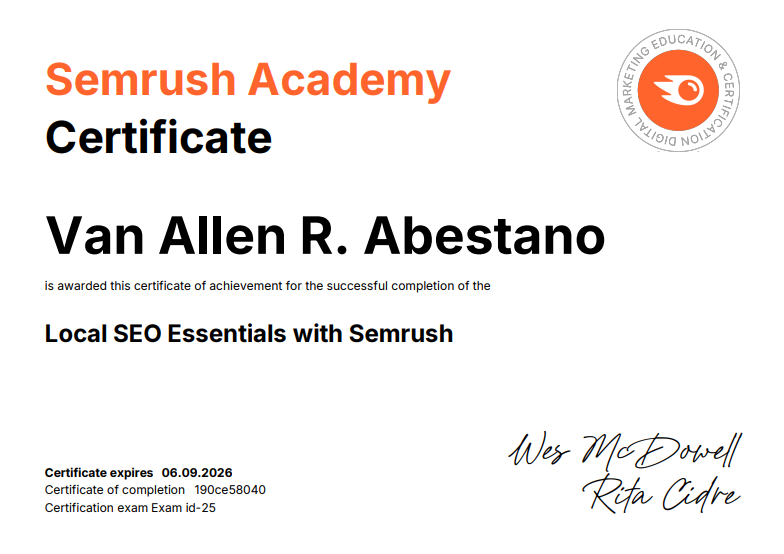Local SEO Essentials with Semrush