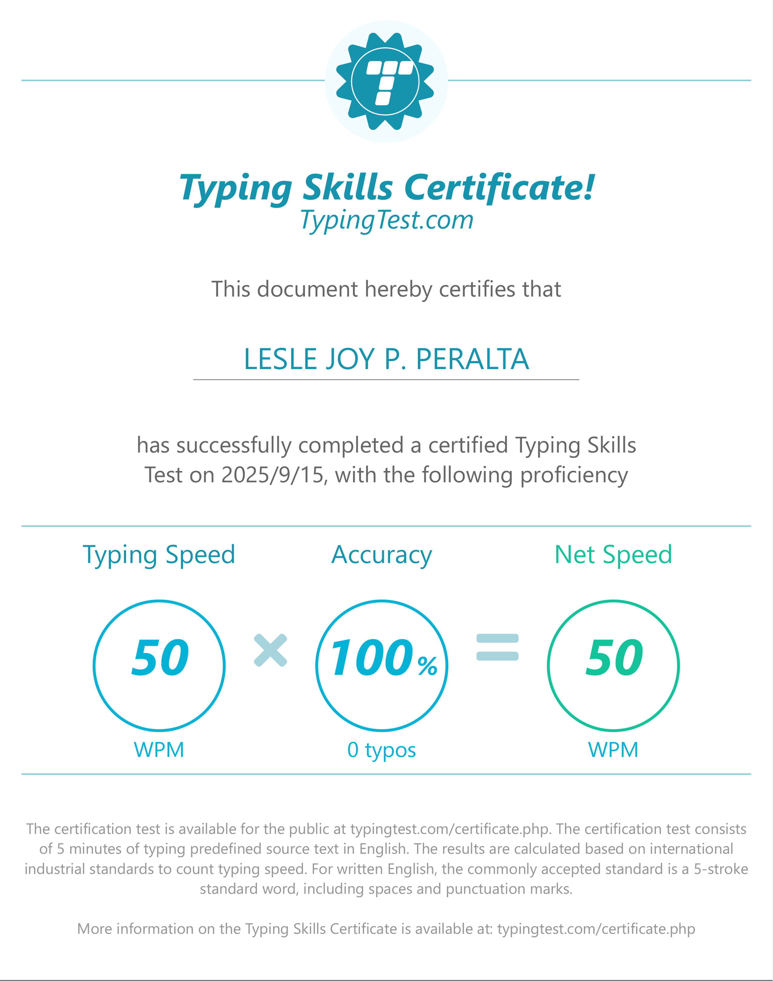 Typing Test