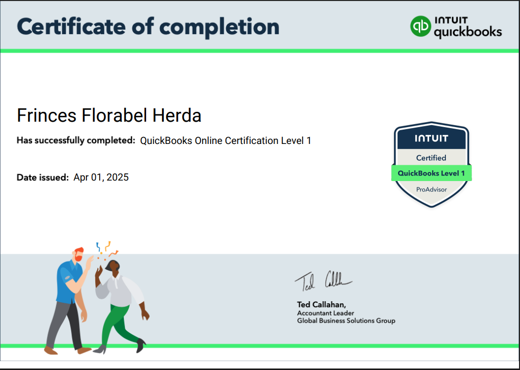 Quickbooks Online Certification 2025