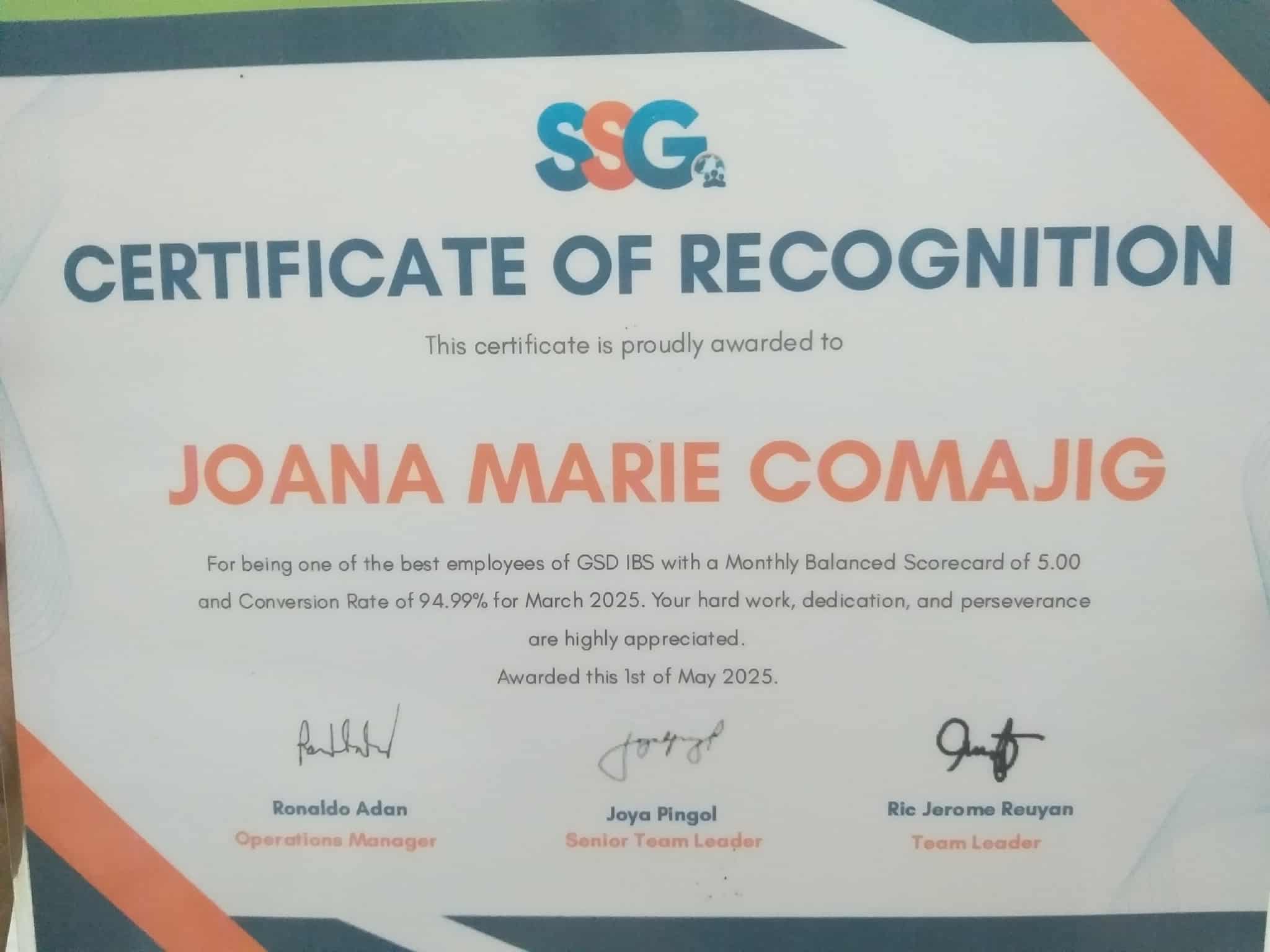 BEST EMPLOYEE RECOGNITION