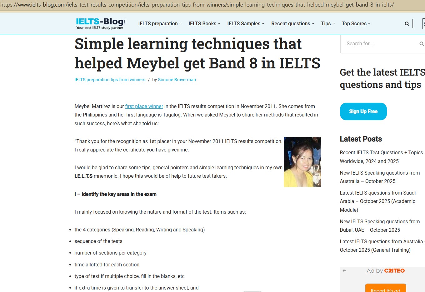 IELTS blog