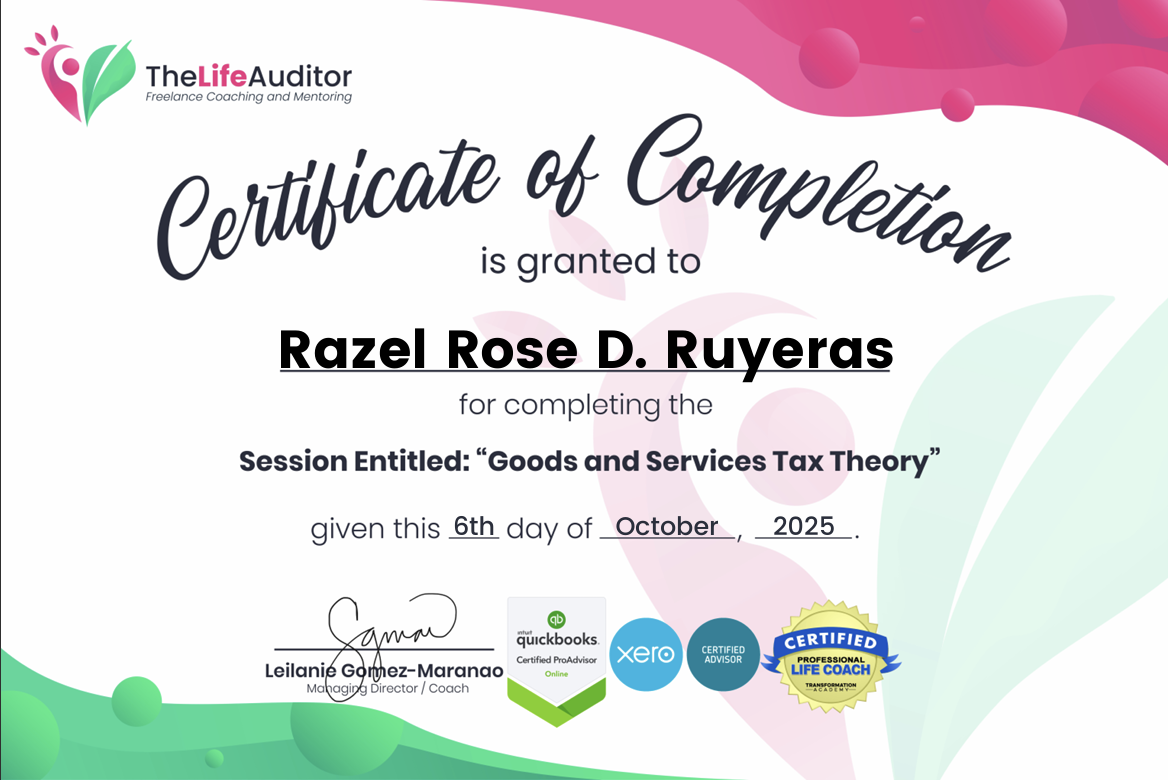 Goods & Services Tax Theory