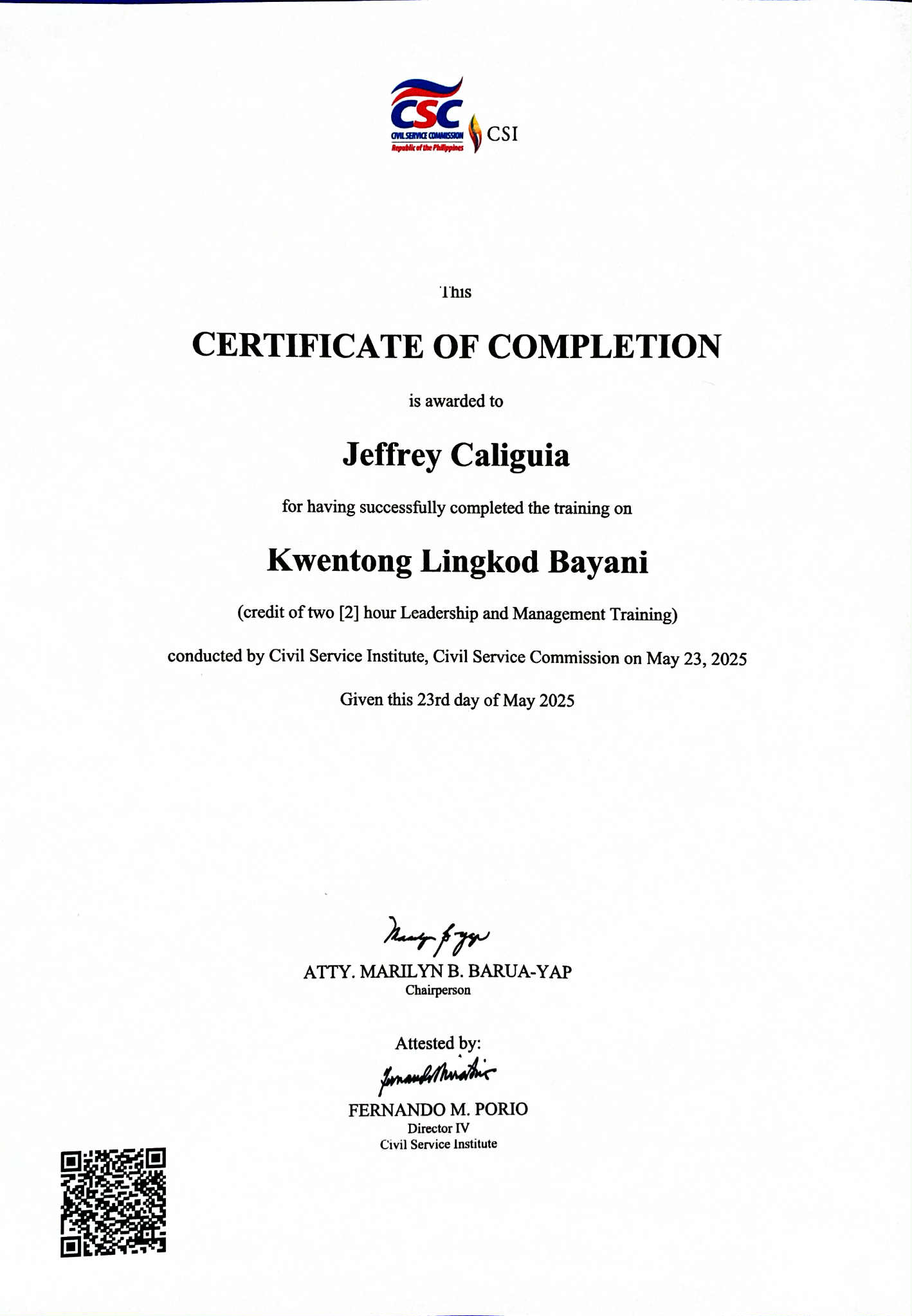 Leadership and Management Training