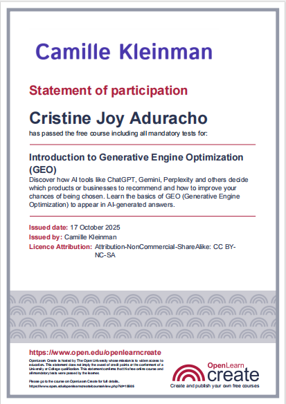 Introduction to Generative Engine Optimization (GEO)