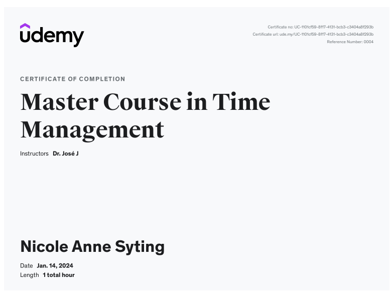 Time Management