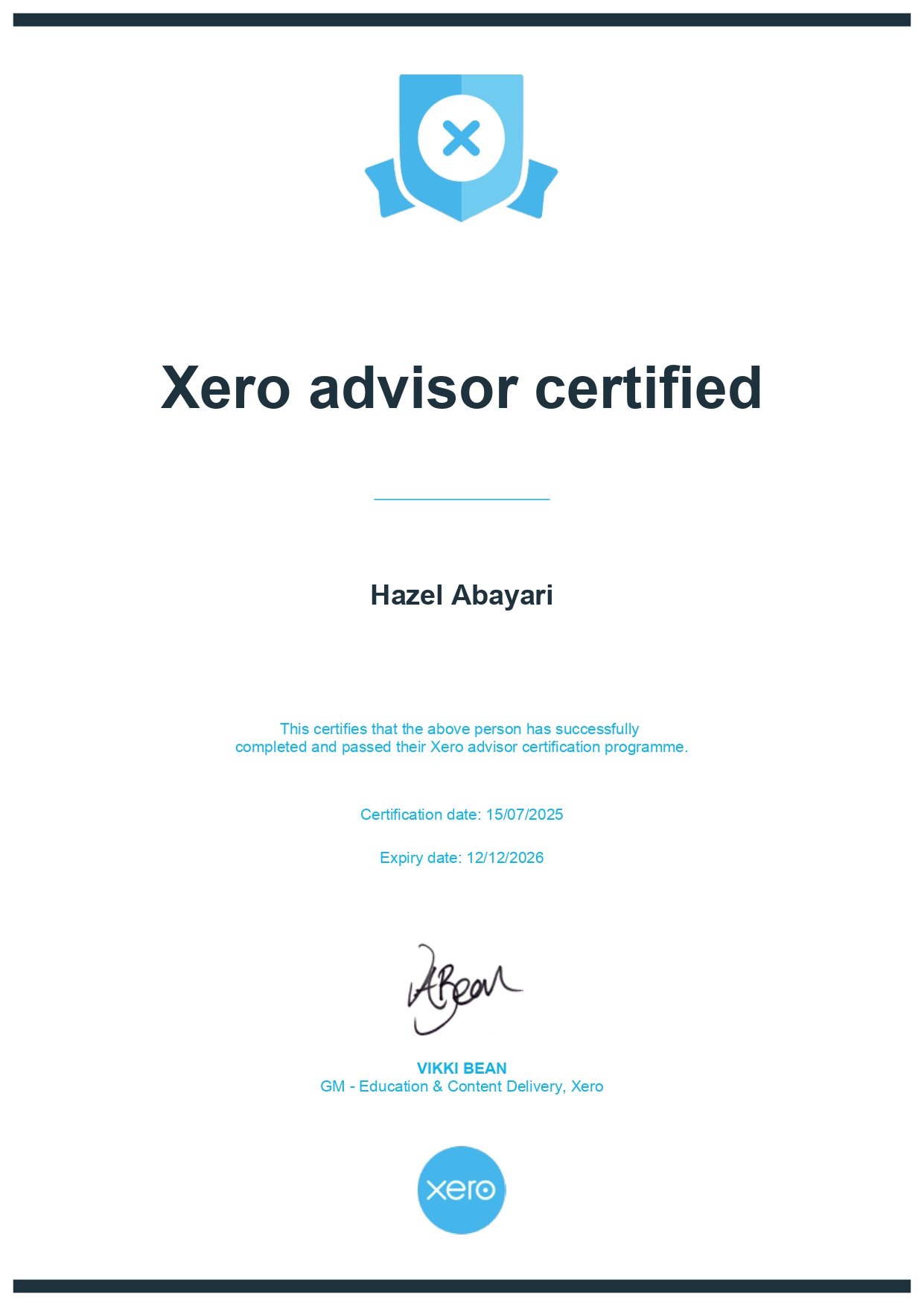Xero Advisor