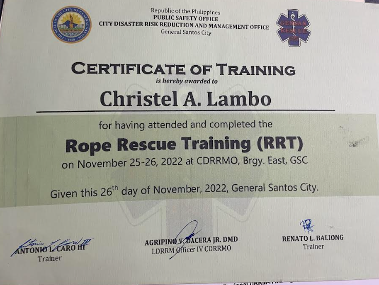 Rope Rescue Training