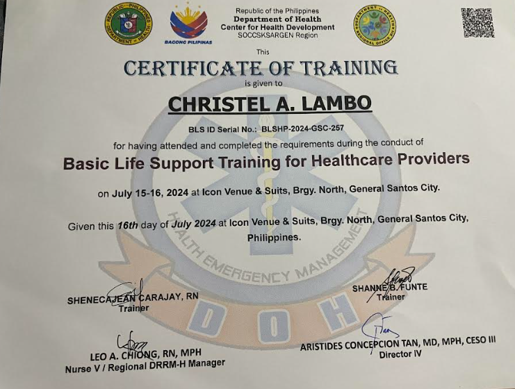 Basic Life Support Training for Healthcare Providers