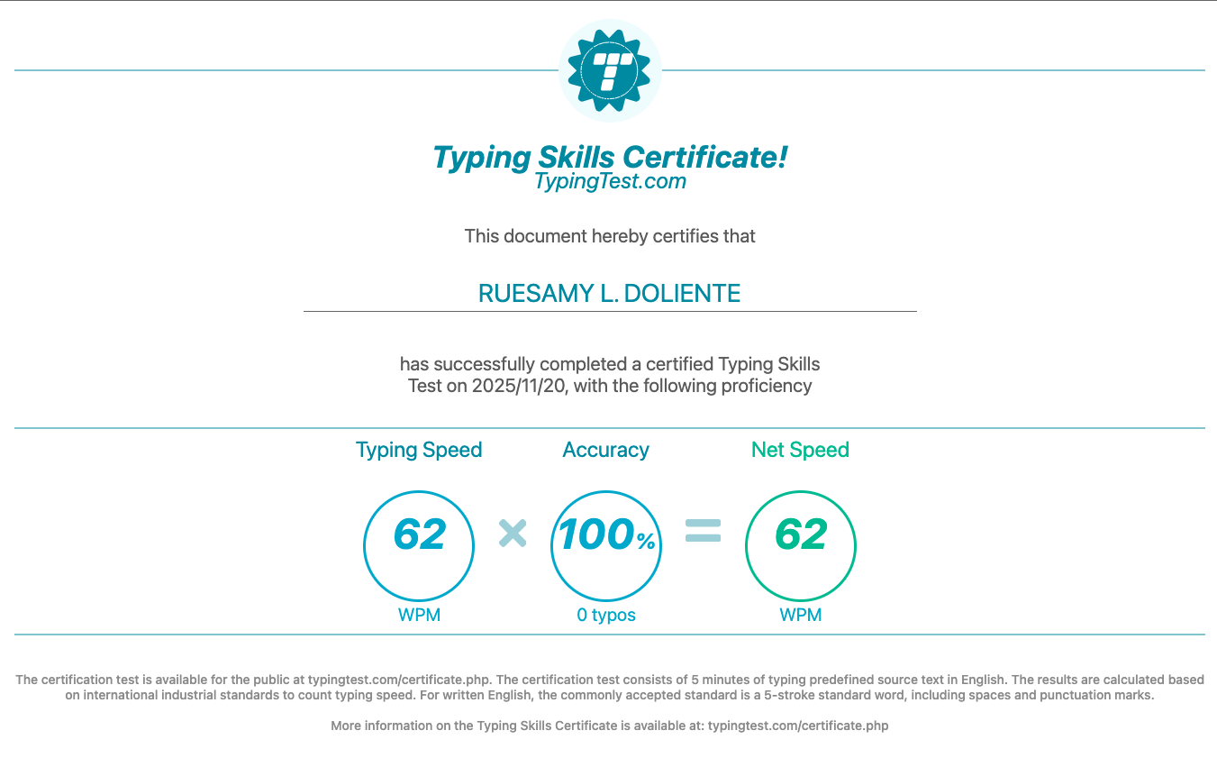 Online Typing Test