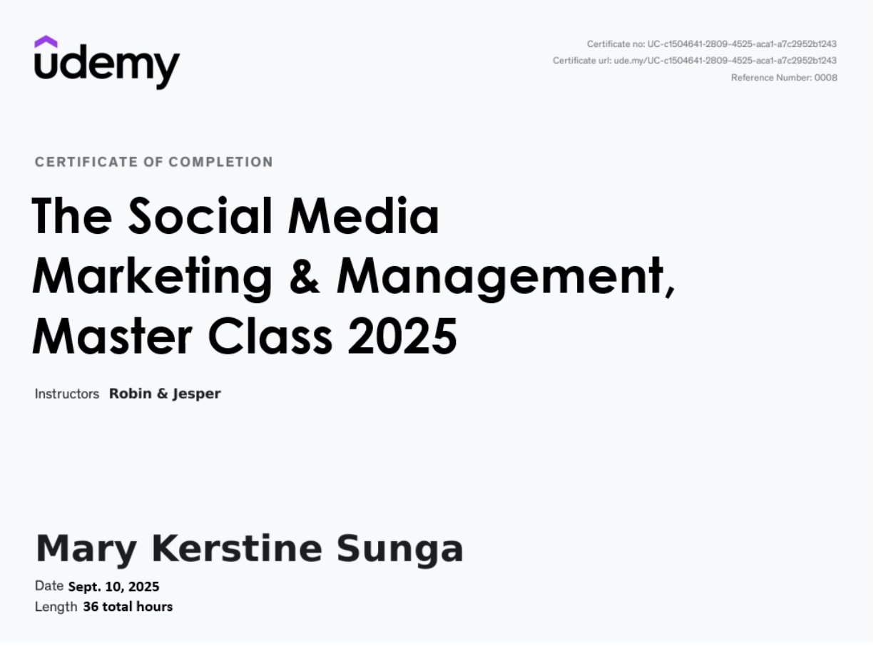 Social Media Marketing & Management