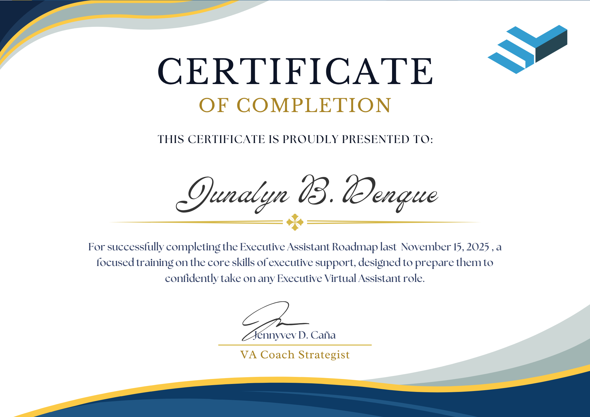 Executive Assistant Roadmap