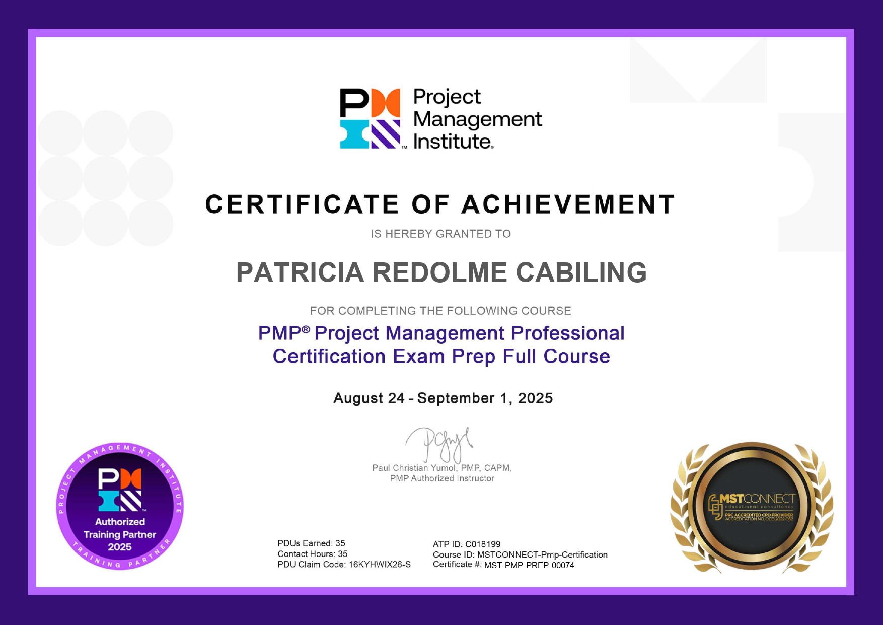 Project Management - MST