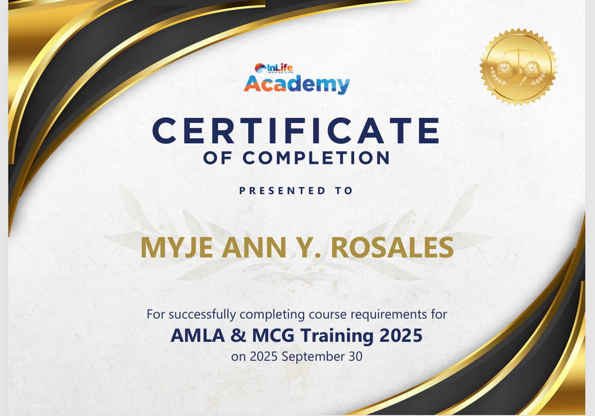 AMLA & MCG TRAINING 2025