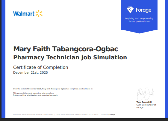 Walmart  Pharmacy   Technician Job Stimulation