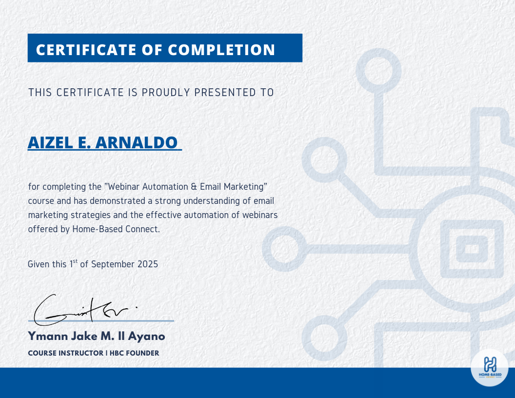 Automation and Email Marketing Course