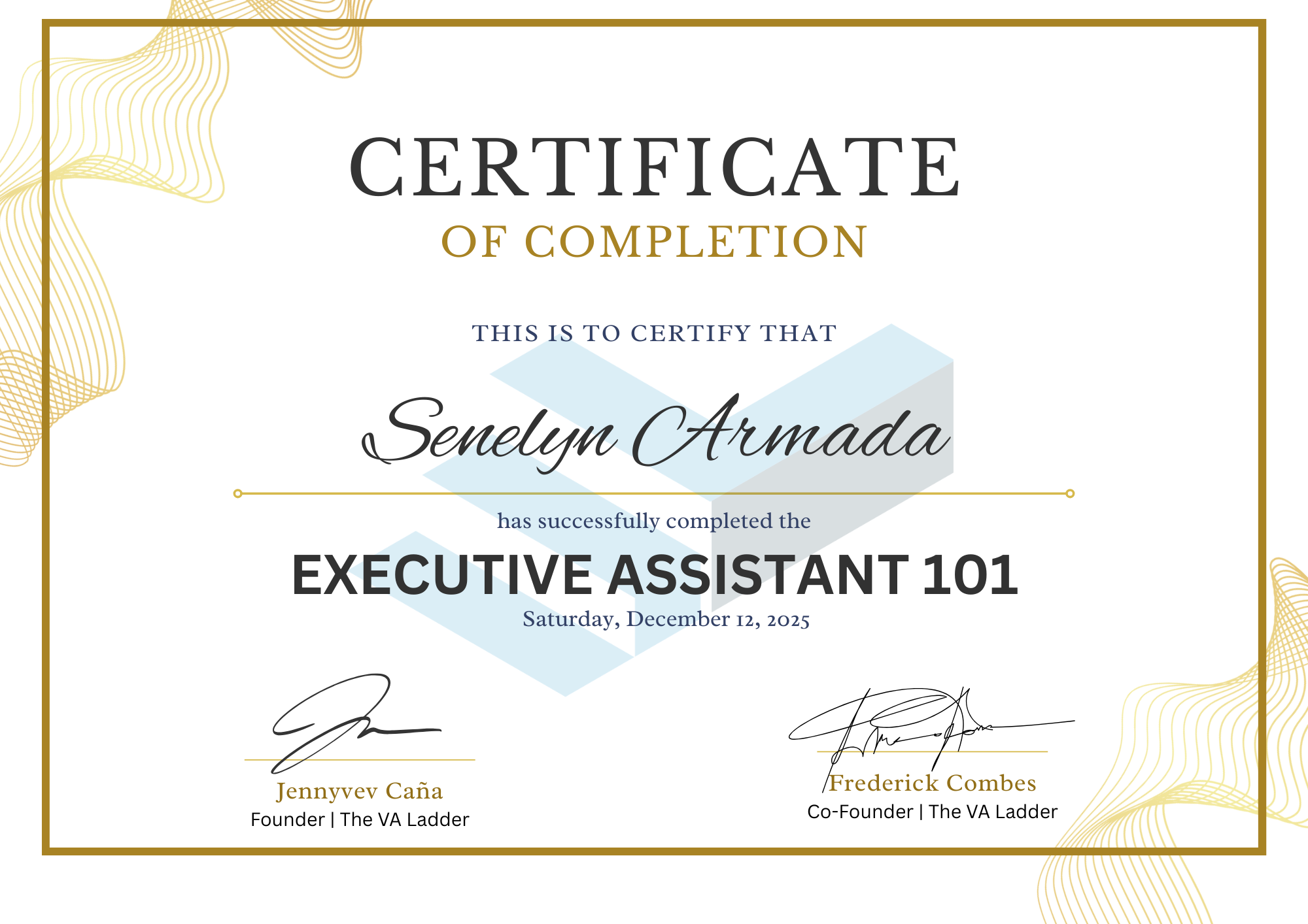 Executive Assistant 101