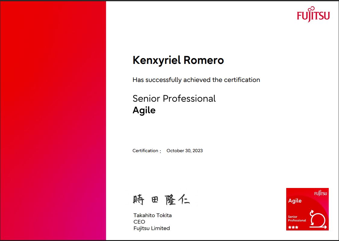 Senior Professional Agilist