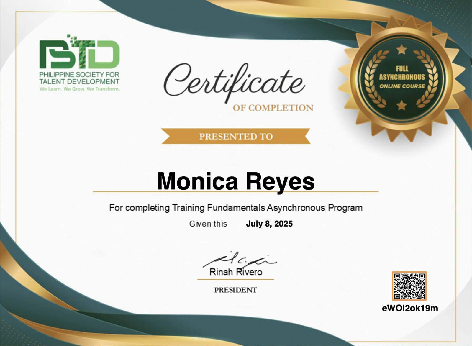 Training Fundamentals