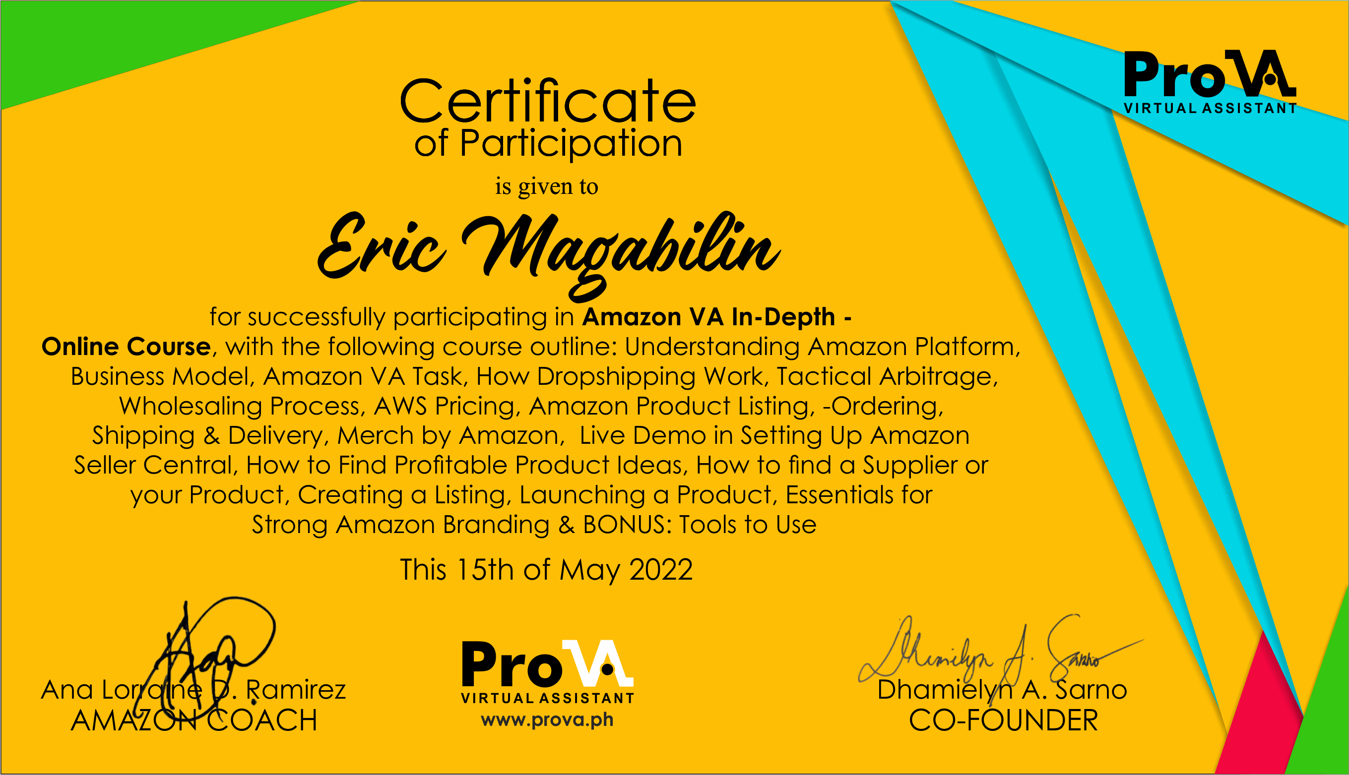 Amazon VA In-Depth Online Course