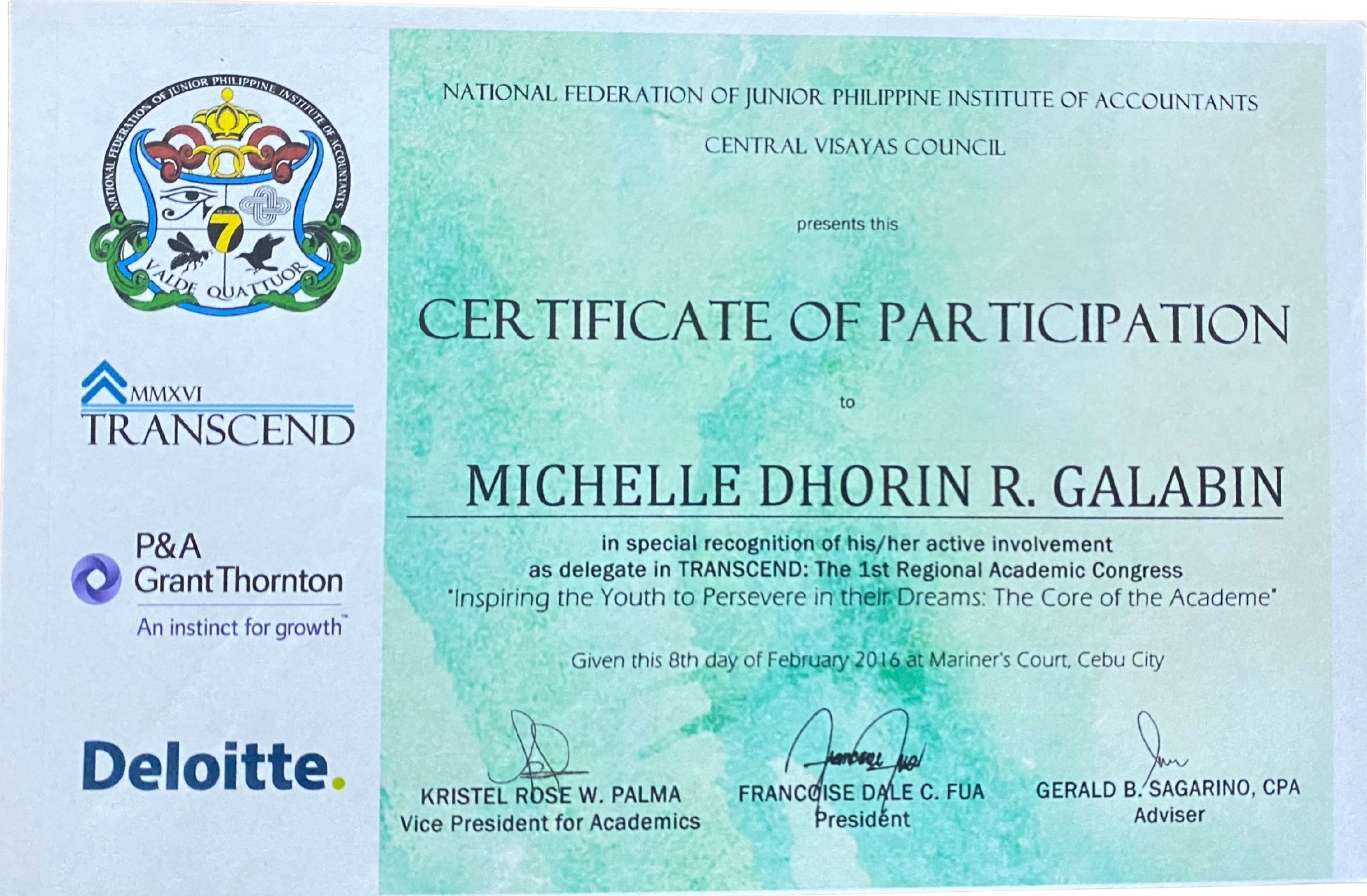 Inspiring the Youth to Persevere in their Dreams: The Core of the Academe