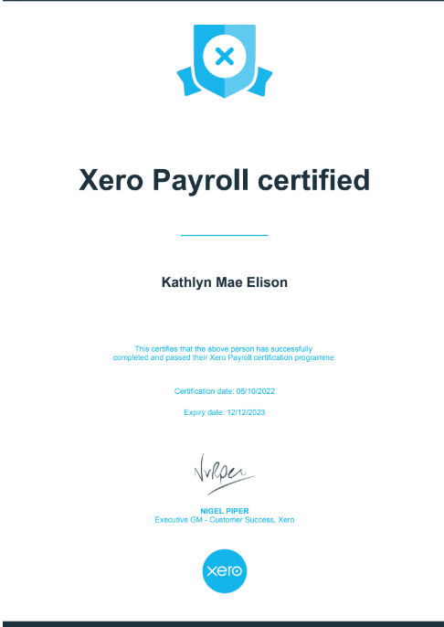 Xero Payroll