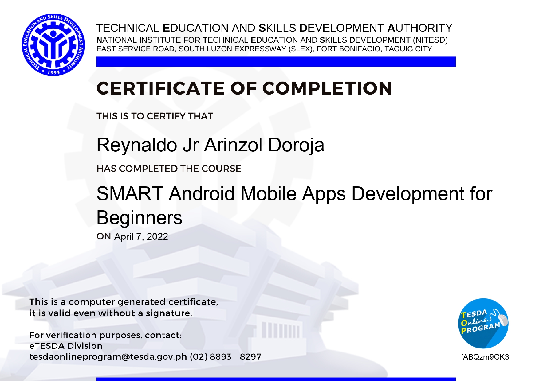 SMART Android Mobile Apps Development for Beginners